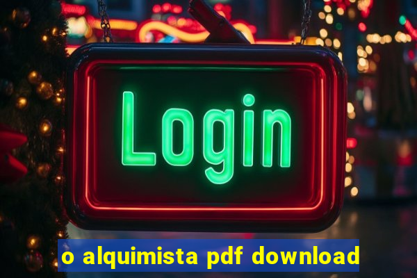 o alquimista pdf download